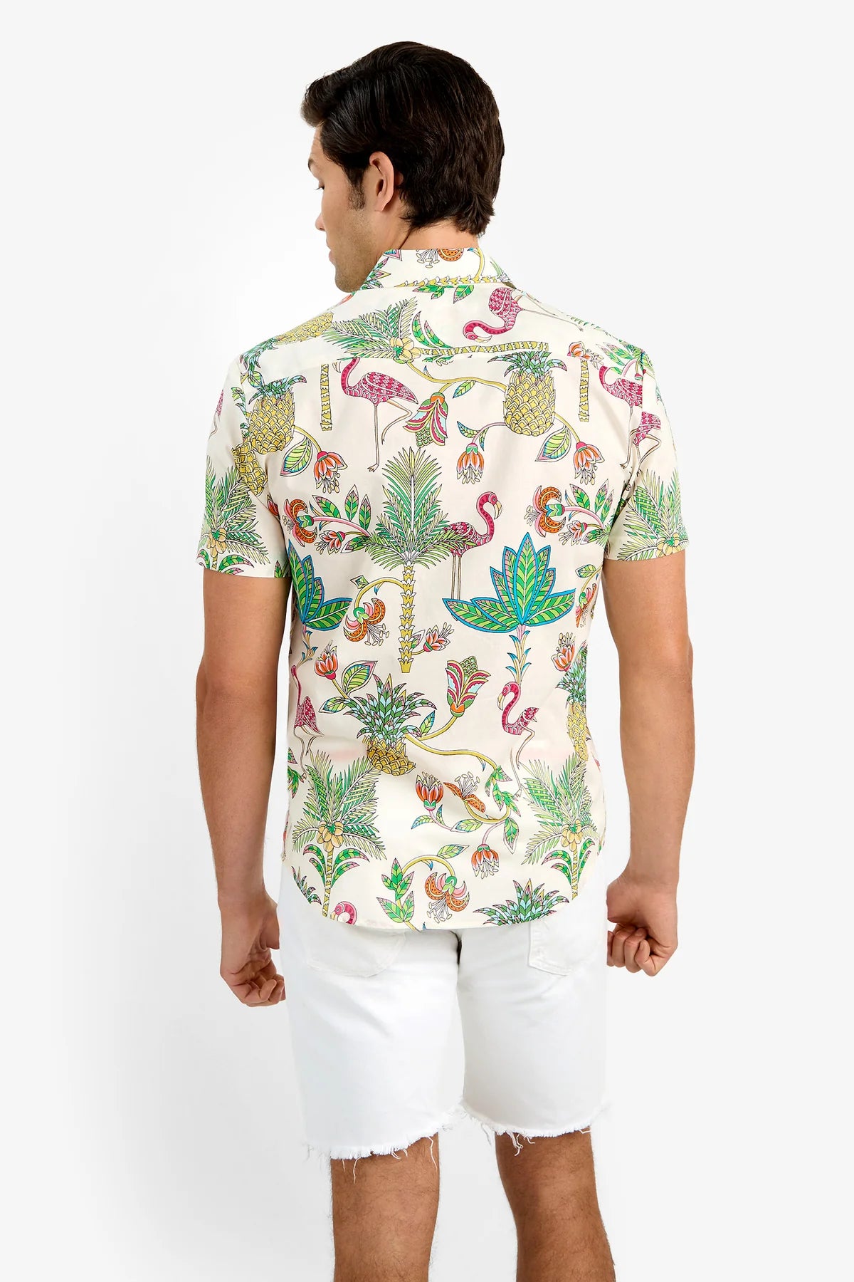 Slim Jim Shirt Flamingo Fizz - Mr Turk