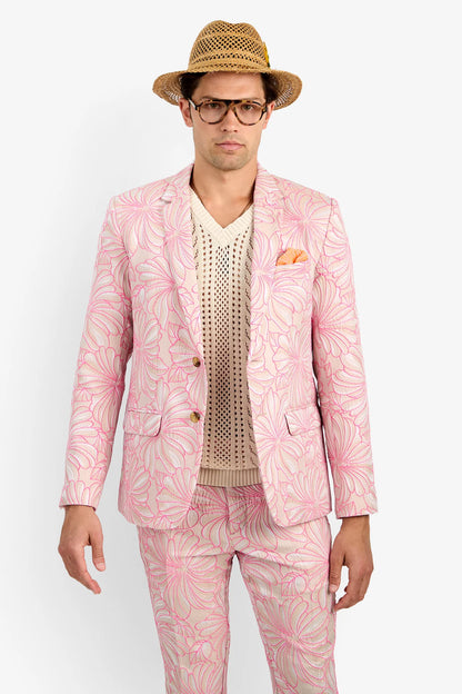 Thurston Blazer Pink Bloom - Mr Turk