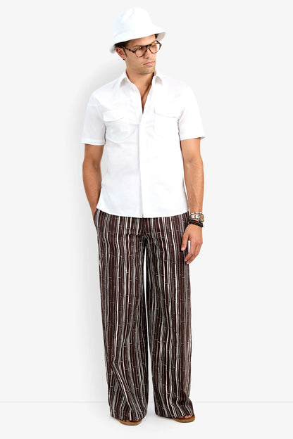 Shelton Short Sleeve Shirt White - Mr Turk