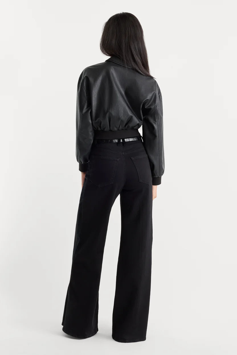 Good Waist Palazzo Jeans Black - Good American