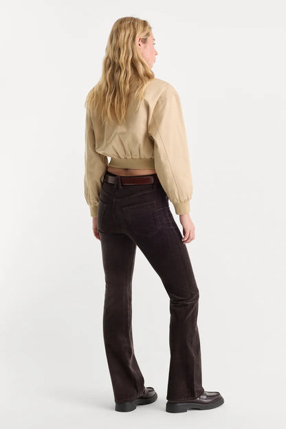Good Classic Bootcut Corduroy Pant Espresso - Good American