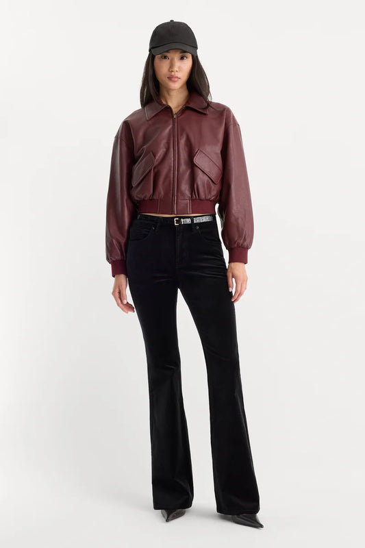Velvet Good Legs Flare Pant Black - Good American
