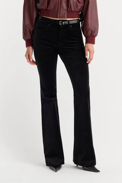 Velvet Good Legs Flare Pant Black - Good American