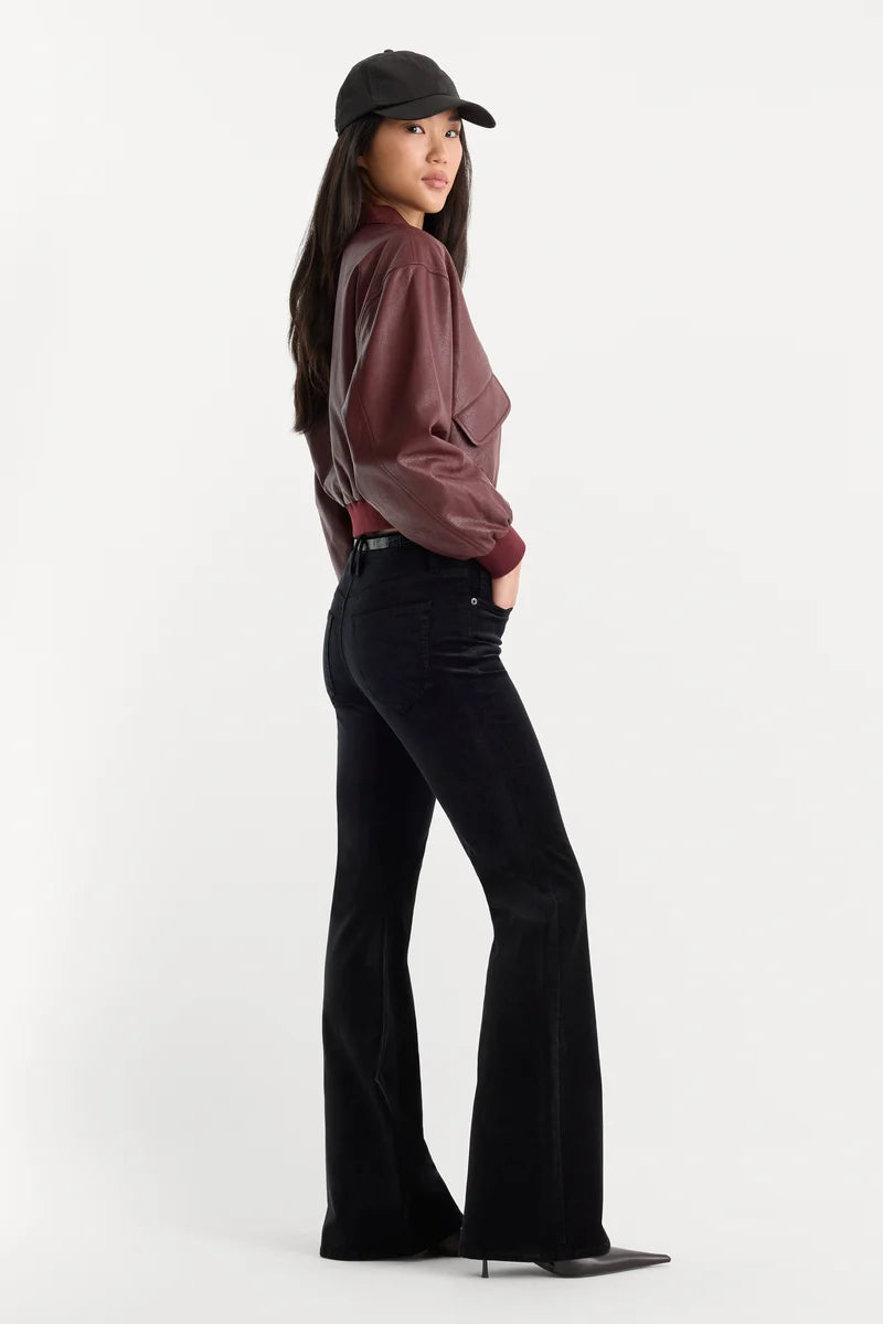 Velvet Good Legs Flare Pant Black - Good American
