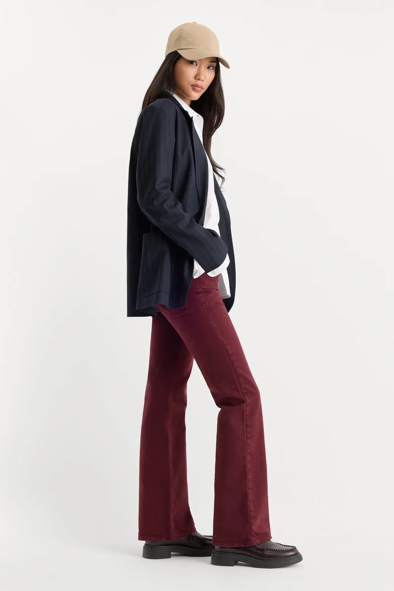 Vintage Low Rise Bootcut Jeans Berry Noir - Good American