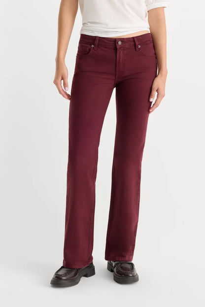 Vintage Low Rise Bootcut Jeans Berry Noir - Good American