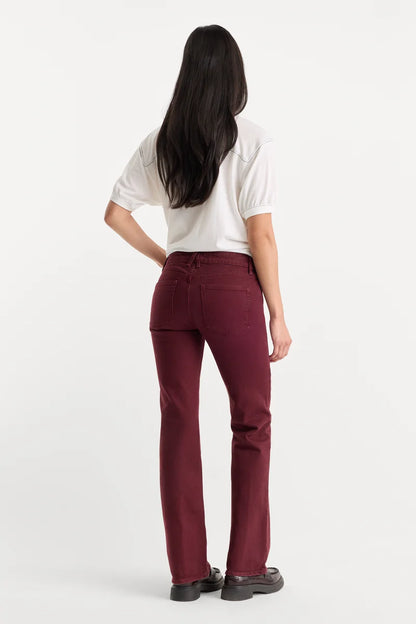 Vintage Low Rise Bootcut Jeans Berry Noir - Good American