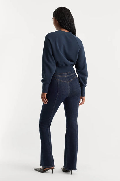 Seamed Good Classic Bootcut Jeans Rinse - Good American