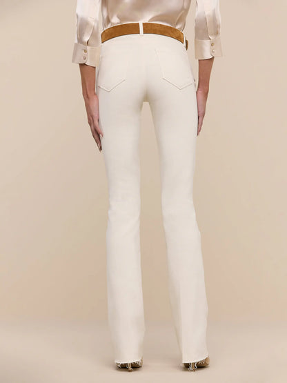 Ruth Straight-Leg Jean Vintage White - L'AGENCE
