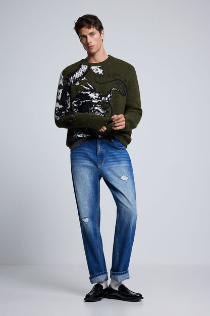 Double Waist Jeans Medium Wash - Desigual