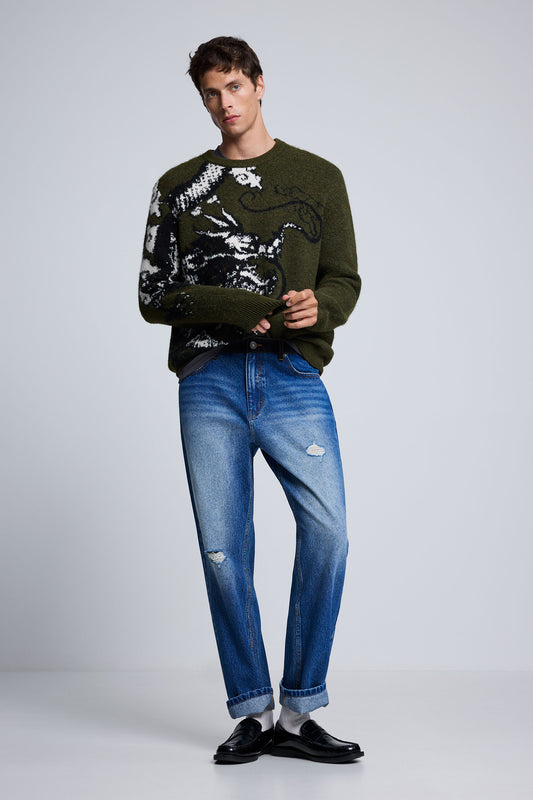 Double Waist Jeans Medium Wash - Desigual