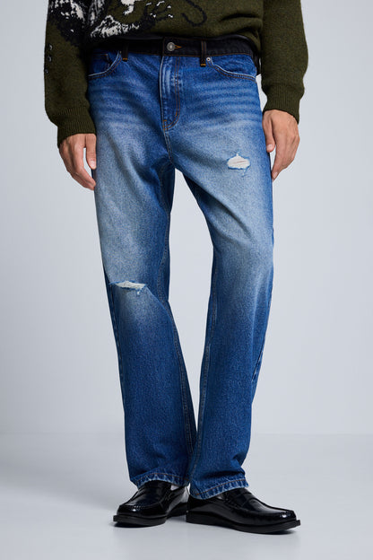 Double Waist Jeans Medium Wash - Desigual