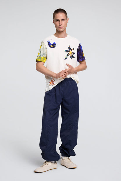 Cosmos Print T-Shirt Crudo - Desigual