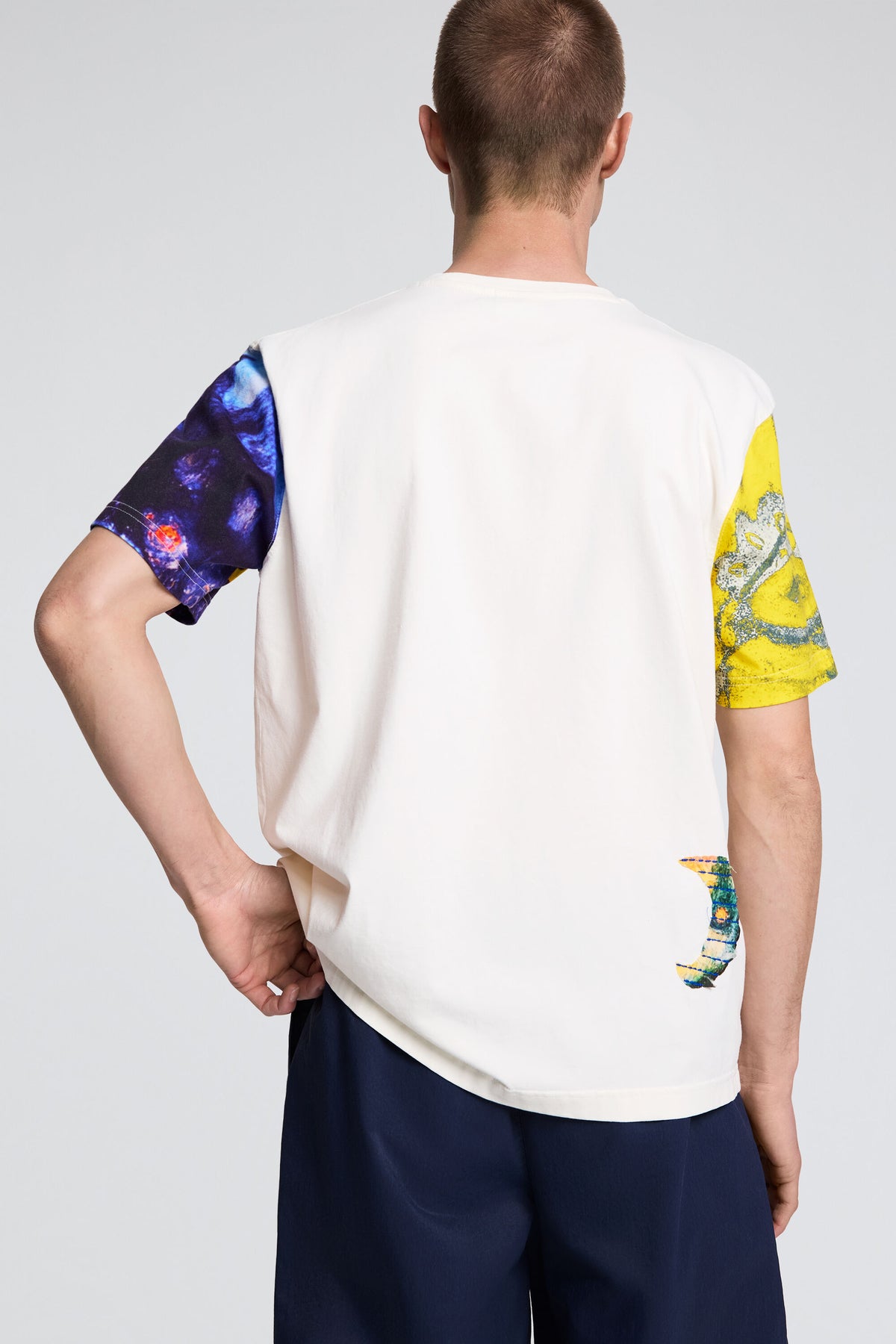 Cosmos Print T-Shirt Crudo - Desigual