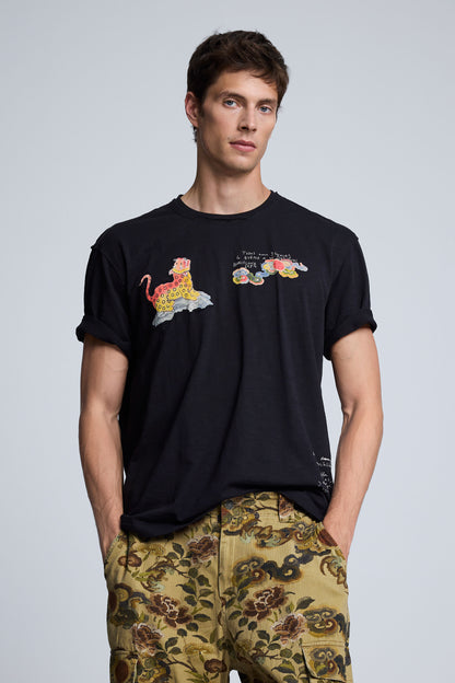 Printed T-Shirt Black - Desigual