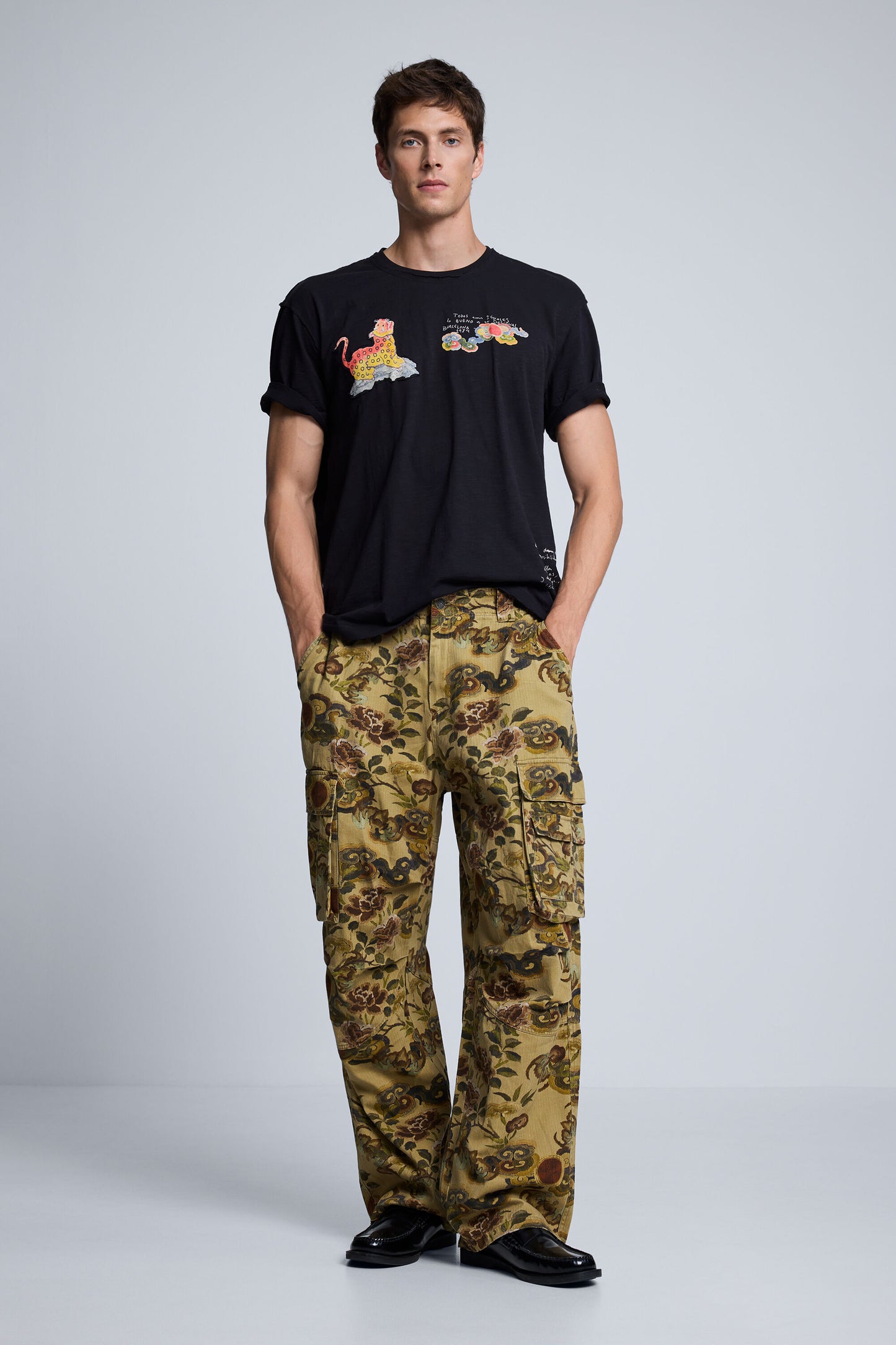 Printed T-Shirt Black - Desigual