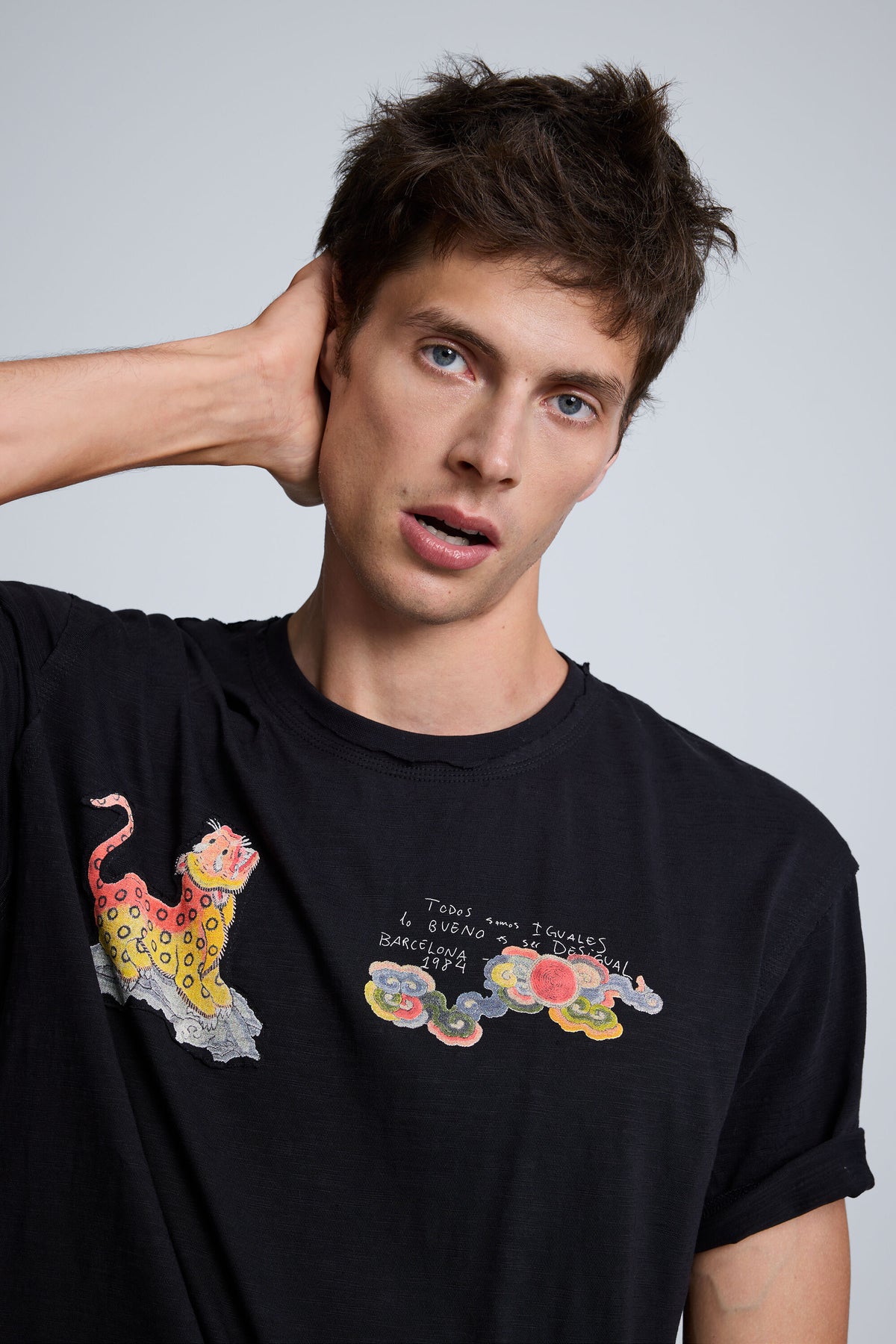 Printed T-Shirt Black - Desigual