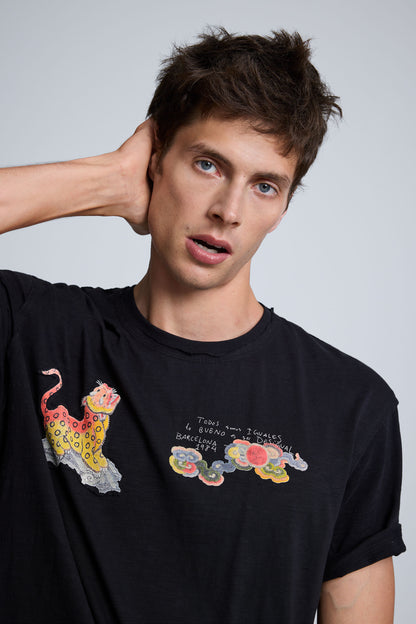 Printed T-Shirt Black - Desigual