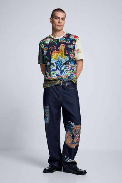 Printed T-Shirt Multi - Desigual