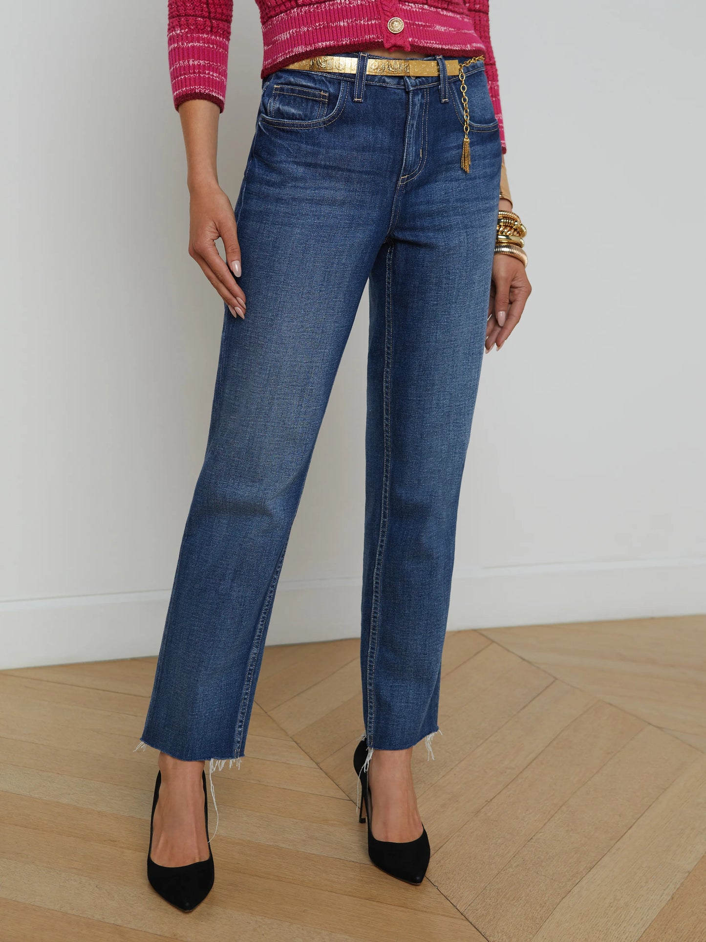 Milana Low Rise Stovepipe Jeans Arco - L'AGENCE