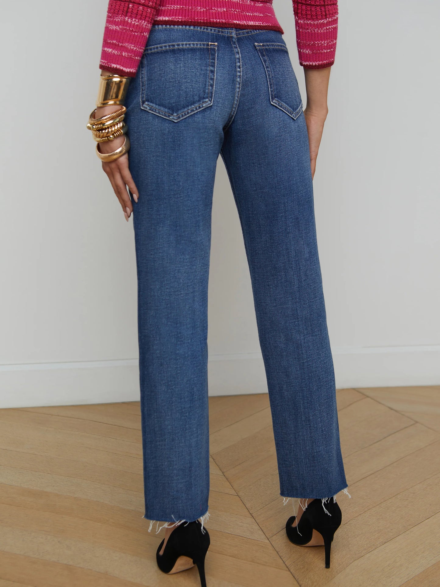 Milana Low Rise Stovepipe Jeans Arco - L'AGENCE