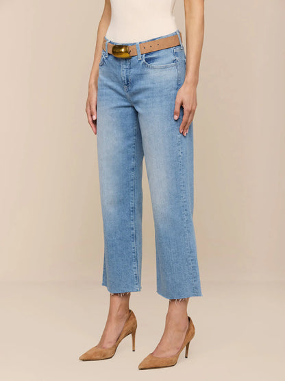 Wanda Cropped Wide-Leg Jean Granova - L'AGENCE