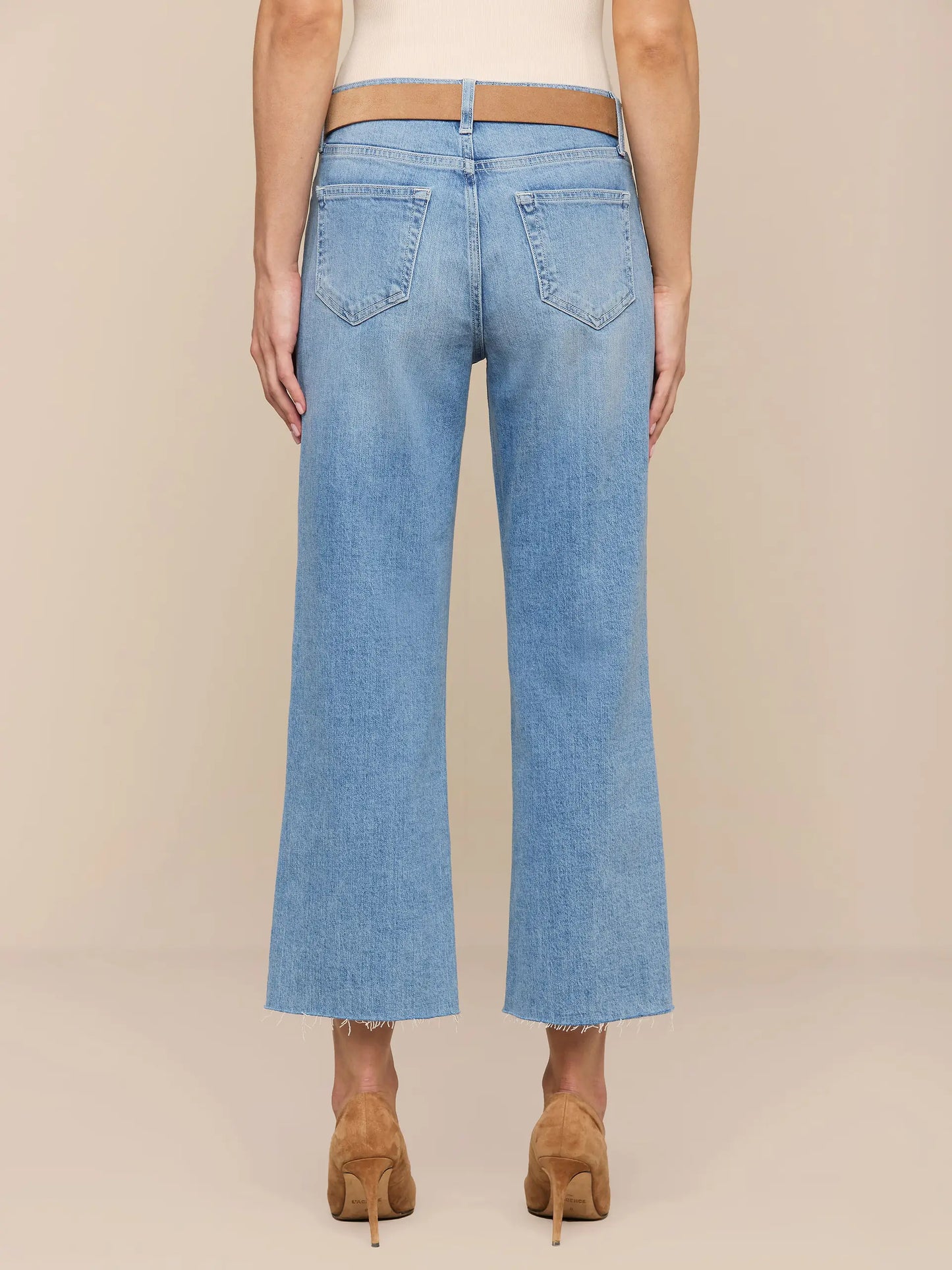 Wanda Cropped Wide-Leg Jean Granova - L'AGENCE