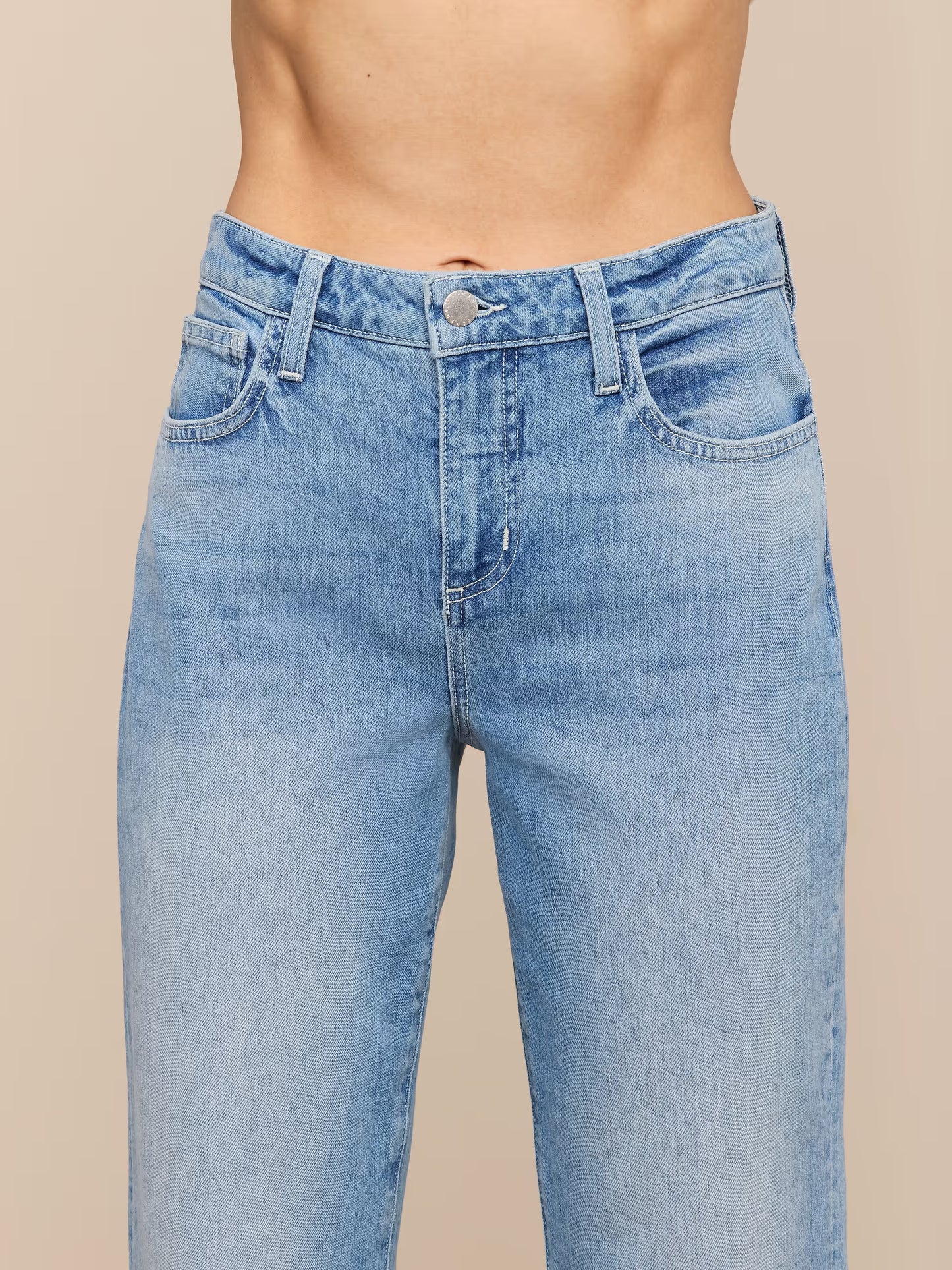 Wanda Cropped Wide-Leg Jean Granova - L'AGENCE