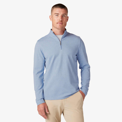 ProFlex Quarter Zip Blue Lustre Heather - Mizzen + Main