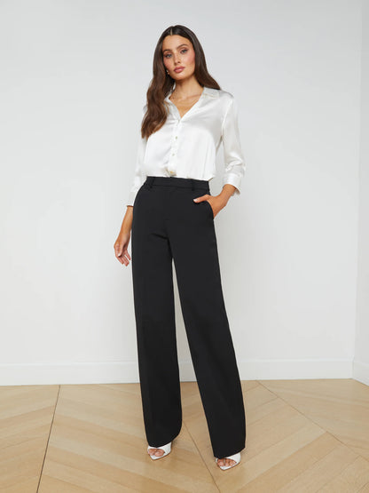 Livvy Trouser Black - L'AGENCE