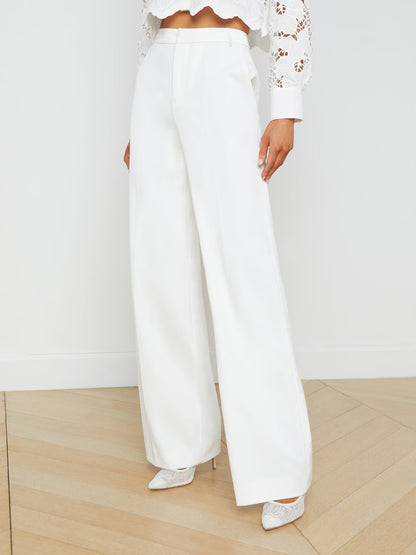 Livvy Trouser White - L'AGENCE