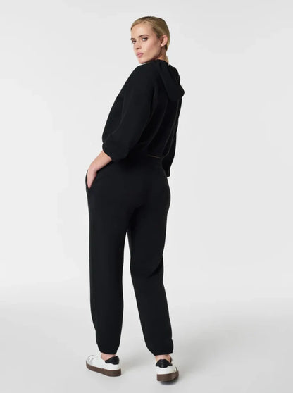 Airessential Cropped Hoodie Very Black - SPANX