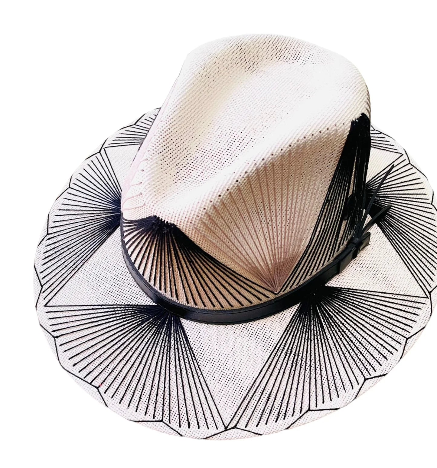 Agave Embroidered Hat Black - Chisme Lifestyle