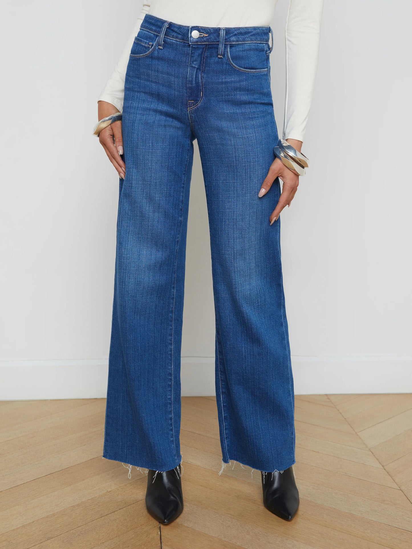 Scottie Wide-Leg Jean Apollo - L'AGENCE