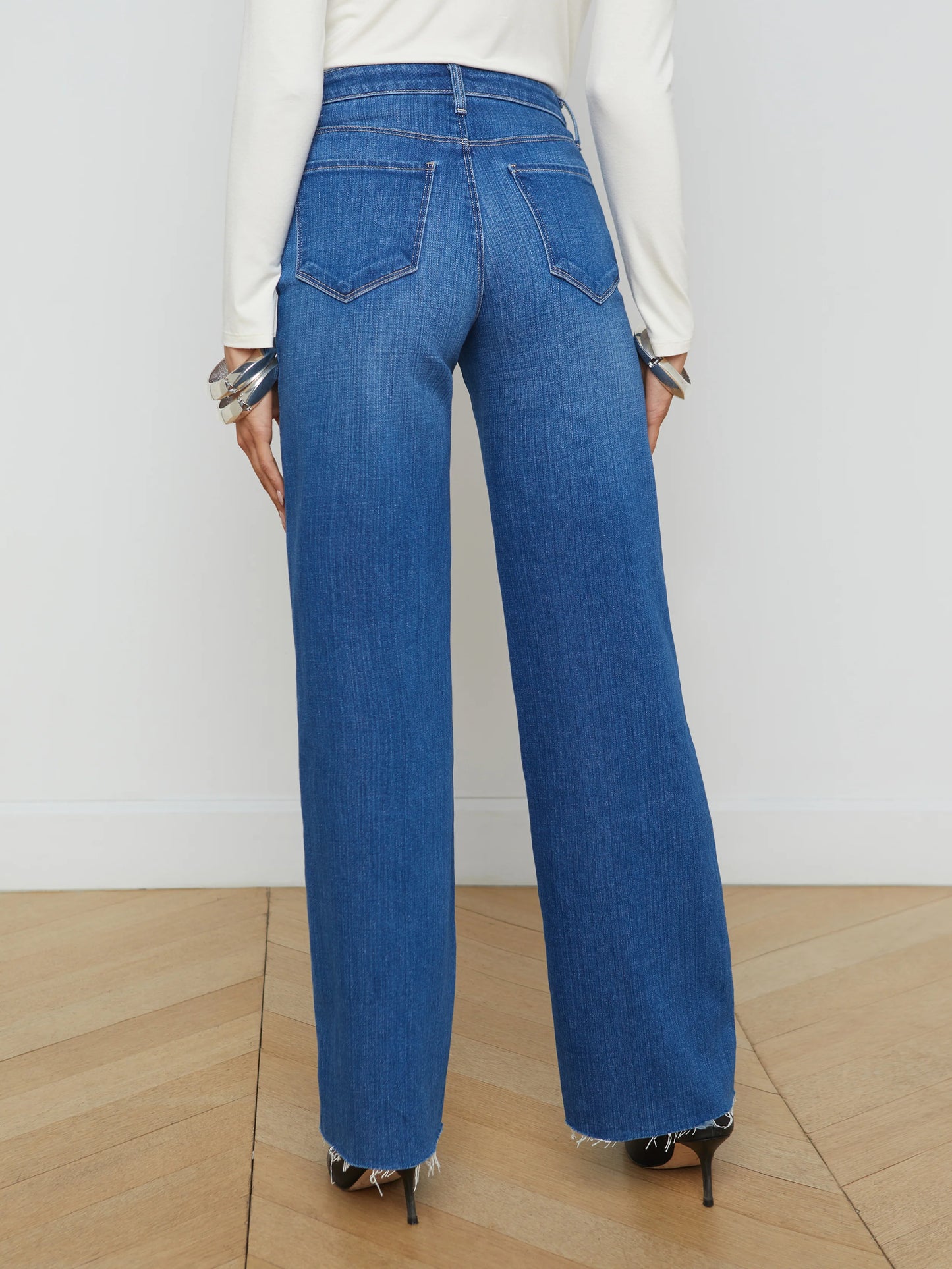 Scottie Wide-Leg Jean Apollo - L'AGENCE