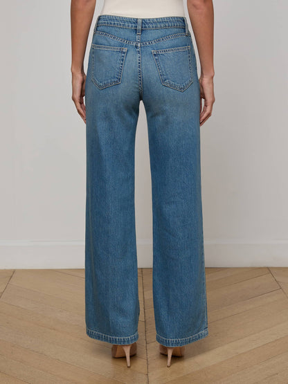 Scottie Wide-Leg Jean Fargo - L'AGENCE