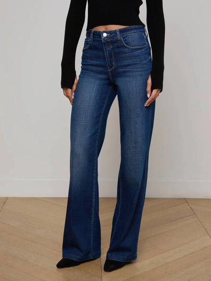 Scottie Wide-Leg Jean Marvista - L'AGENCE