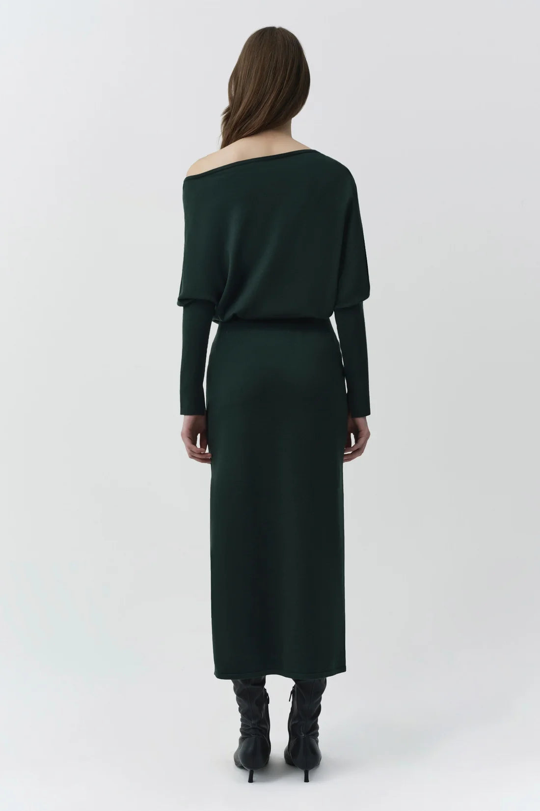Janese Knit Dress Everglade - Simkhai