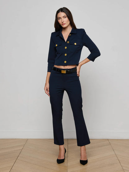 Ketra Bootcut Trouser Midnight - L'AGENCE