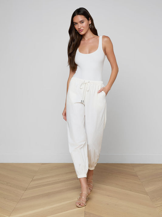 Mariko Jogger Ivory - L'AGENCE