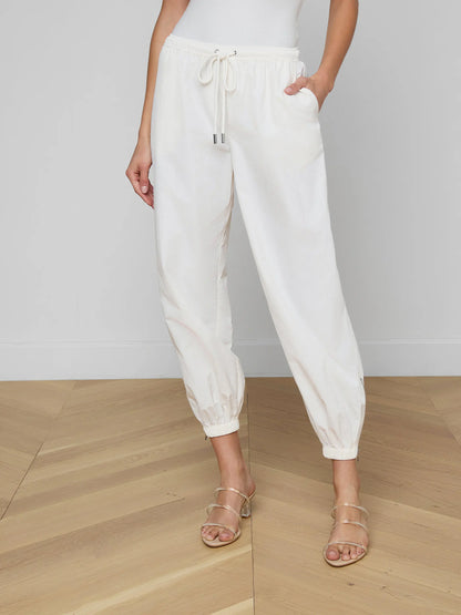 Mariko Jogger Ivory - L'AGENCE