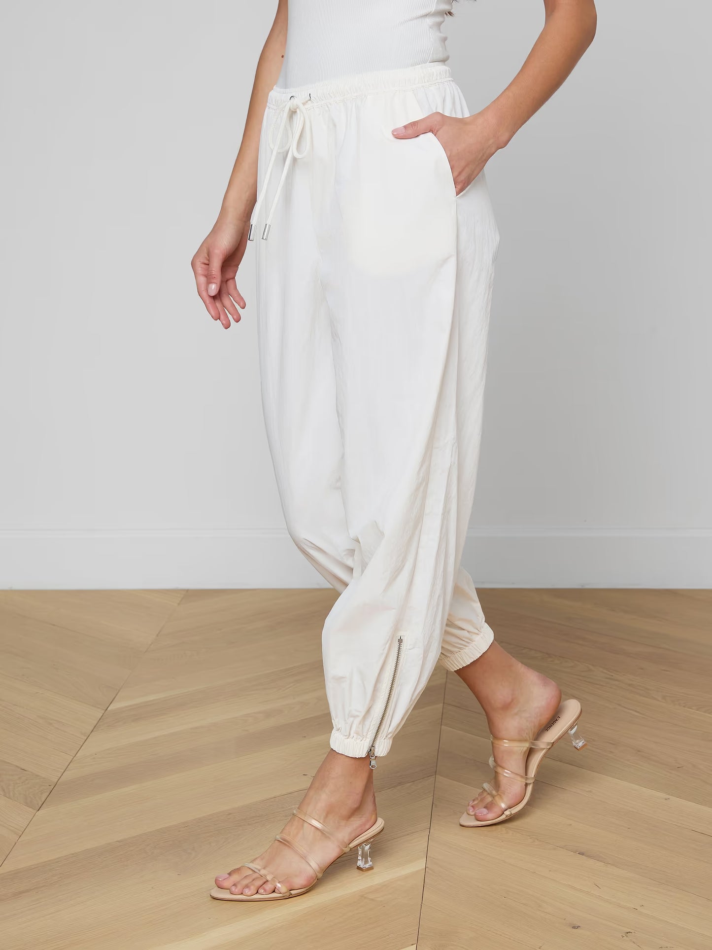 Mariko Jogger Ivory - L'AGENCE