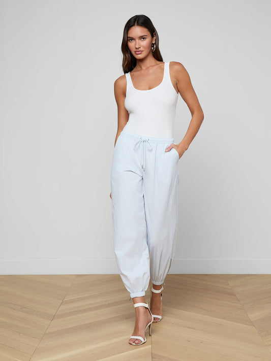 Mariko Jogger Pale Mist Blue - L'AGENCE