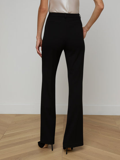 Frances Bootcut Trouser Black - L'AGENCE