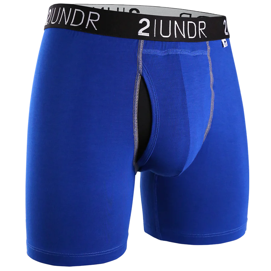 Swing Shift Boxer Brief Blue - 2UNDR