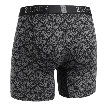 Swing Shift Boxer Brief Rococo Black - 2UNDR