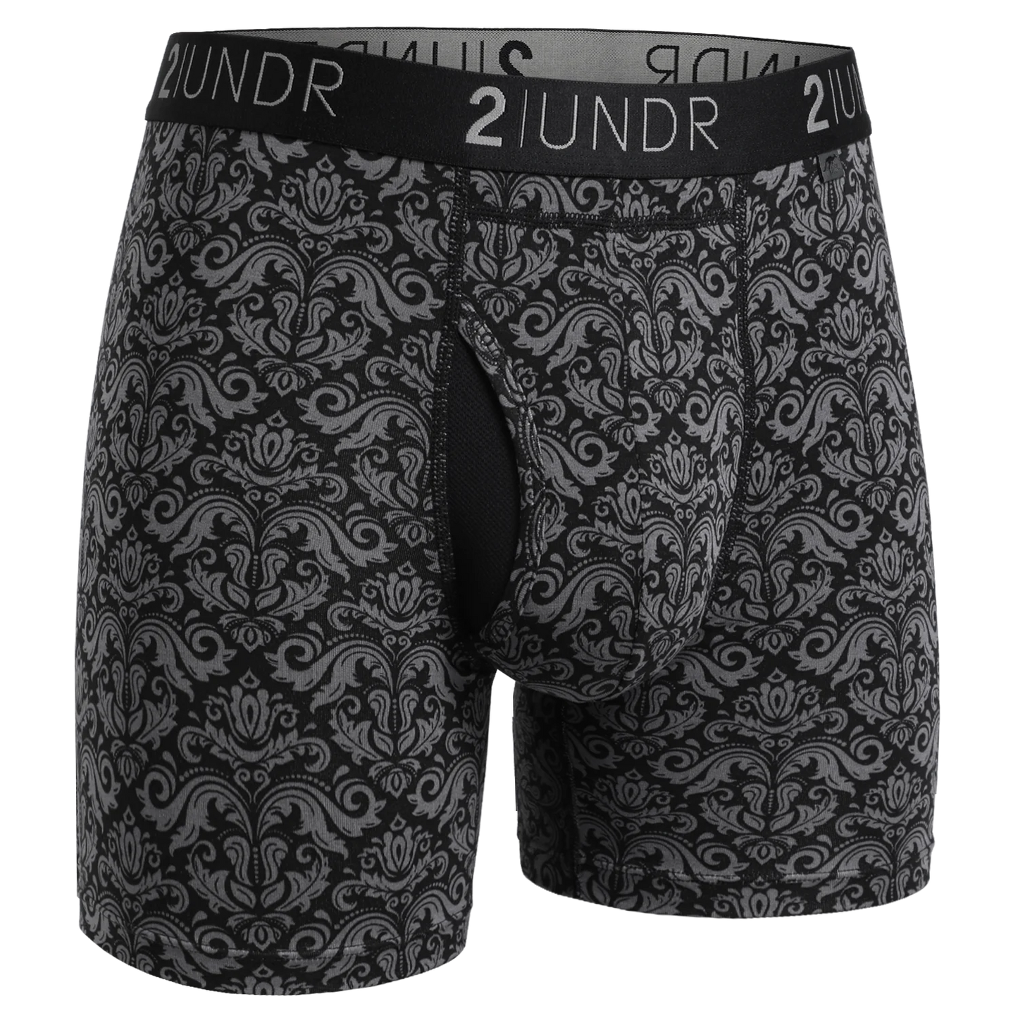 Swing Shift Boxer Brief Rococo Black - 2UNDR