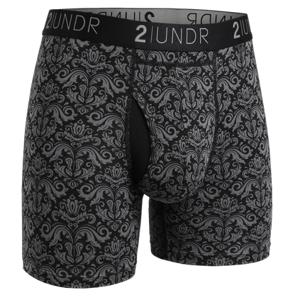 Swing Shift Boxer Brief Rococo Black - 2UNDR