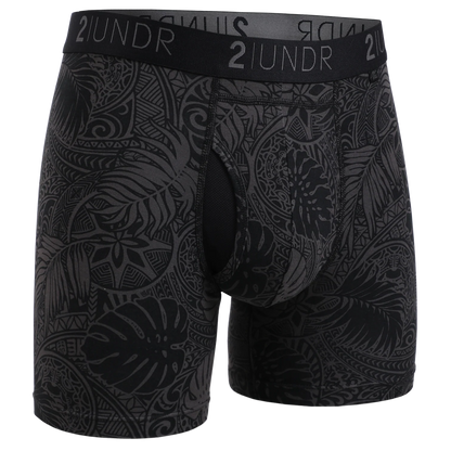 Swing Shift Boxer Brief Coastal Black - 2UNDR