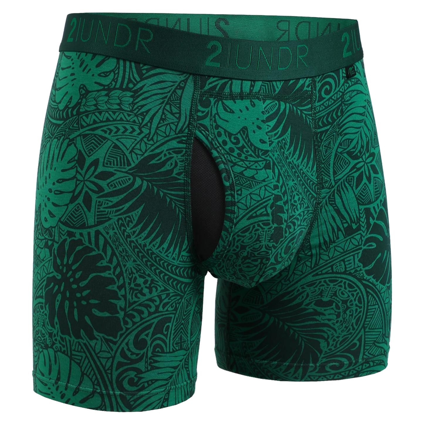 Swing Shift Boxer Brief Coastal Green - 2UNDR